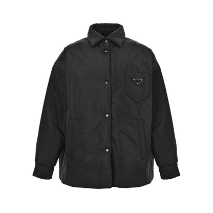 triangle mark cotton jacket